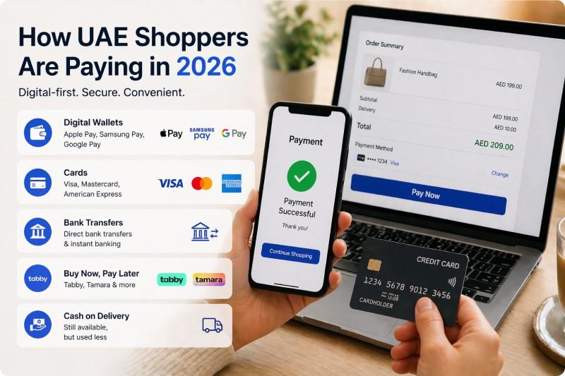 how uae shoppers are paying in 2026