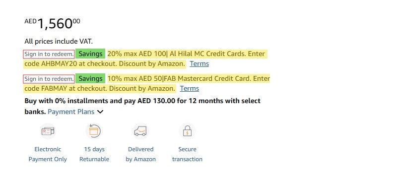 bank card promo codes