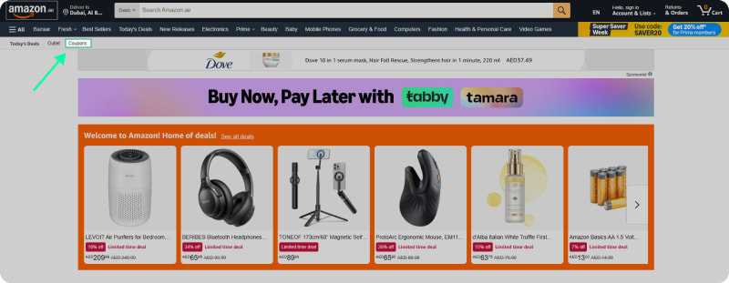 on page product coupons clippable coupons