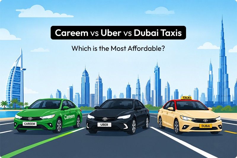 careem vs uber vs dubai taxis