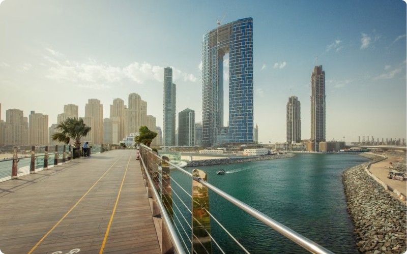 dubai marina and jbr beach