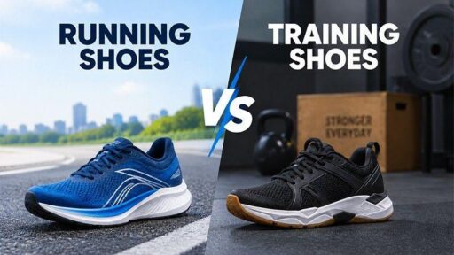 running shoes vs training shoes