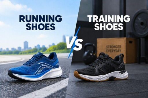 running shoes vs training shoes
